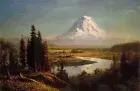 Mount Rainier : Albert Bierstadt : 1890 : Archival Quality Art Print