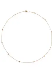 Roxanne First Diamond Dot Crystal-embellished Necklace - Gold ONE SIZE