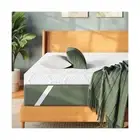 Mattress Topper King 4 Inch, Gel Memory Foam King Size Mattress Topper with H...