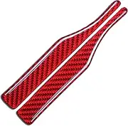 Car Mirror Strip | Carbon Fiber Decal Trim | Carbon Fiber Waterproof Decal for All Models Automobile