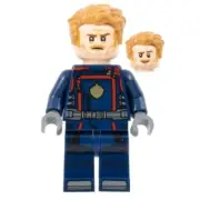 LEGO Marvel Superheroes Star Lord Minifigure with Blasters and Speeder sh0873