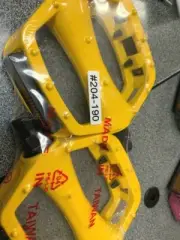 YELLOW Platform Bike Pedals 1/2" Fixed Gear Track BMX MTB Cruiser Fixie Bicycle