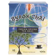 Organic Byron Chai Indian Spiced Tea Bags 25pk – Fresh, Healthy Organic Delivery | Doorstep Organics