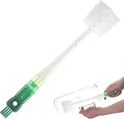 Bottle Brush Cleaner, Cup Cleaning Brush Multifunctional Glass Washer, Detachable Narrow Cleaner, Portable Teacup Washer for Milk Mug