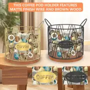 Sturdy Coffee Pod Holder Saving-Space Coffee Pods Storage Organizer xiRvi