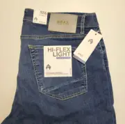 New $260 Brax HI-FLEX LIGHT Modern Fit Chuck Denim Jeans Men 36x34 Blue Pant 36