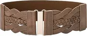 [PJ PAUL JONES] GRACE KARIN Women's 2 Pack Retro Wide Elastic Stretch Belt