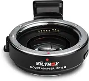 VILTROX EF-E II Auto Focus 0.71x Focal Reducer Speed Booster Lens Adapter with CDAF/PDAF Switch for Canon EF Lens to Sony E-Mount Camera A9 A7RIII A7RII A7III A6500 A6300 A6000 A7SII A7R