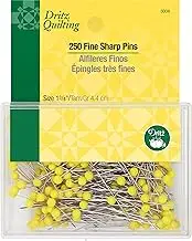 Dritz 3006 Fine Sharp Pins, 1-3/4-Inch (250-Count)