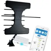 Outdoor VHF/UHF HDTV with Bluetooth Signal Meter and Antenna Elite Pro