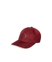GG nylon baseball hat XL,M wine red