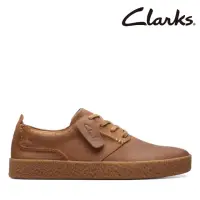 在飛比找momo購物網優惠-【Clarks】男鞋Streethill Lace縫線工藝仿