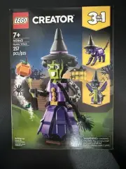 LEGO Creator 3-in-1 40562 Mystic Witch Halloween Set – Retired – New Sealed