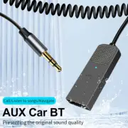 USB 5.2 Bluetooth 3.5mm AUX Audio Adapter Cable Car Home PC Wireless Receiver