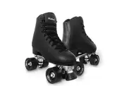 Roller Skates for Women with PU Leather High-Top Double Row Rollerskates, Unisex