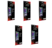 (5) Ultra Pro 1/4" Lucite Ticket Holder - Acrylic Display Slab - Beveled Edges