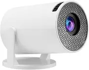 Mini Projector, 1080P Full HD Portable Projector with 270° Rotatable, Auto Keystone Correction, Manual Zoom, Outdoor Movie Projector for Phone Laptop USB
