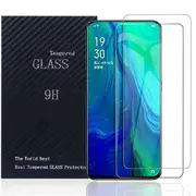 [2 PACK] Oppo Reno 5G Screen Protector Tempered Glass Screen Protector Guard - Case Friendly