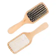 2pcs Comb Hair Brush Handle Home Massage Comb Hair Comb Salon Wet Hair Brush