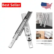 18-Inch Soft-Close Ball Bearing Drawer Slides - 100 LB Capacity, 10 Pair Pack