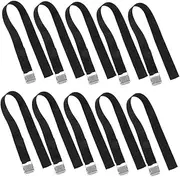 GALPADA Nylon Lawn Aerator Shoes Straps Manual Aerator Garden Yard Golf Course Sturdy and Easy to Install