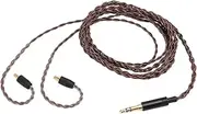 Earphone Sound Cable, 3.5mm to A2DC Plug Headphone Sound Cable 4 Strands Professional OFC Core for ADX5000 for CKR100 MSR7B