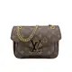 Louis Vuitton Passy 帆布肩背/斜背二用包(M45592-咖)