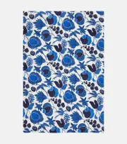 [La DoubleJ] La DoubleJ Wildbird Blu Medium linen tablecloth One Size multicoloured