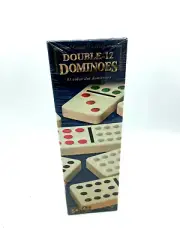 Cardinal Game Gallery Double 12 Color Dot Dominoes