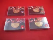 River City Girls Commemorative 4 Gold Coin Set Limited Run PS4 Nintendo Switch