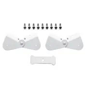 2x Gutter Extension Hinge Rain Gutter Accessories Sturdy Drain Pipe Extender