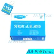 100 Scalpel Blades #11 Sterile Surgical Blades Surgical Dental Ent Instruments