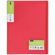 J.Burrows Recycled Ice Display Book 20 Pocket Red