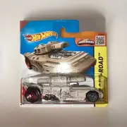 Hot Wheels INVADER Tank HW Off-Road Rare Short Card 2014 Diecast 87/250 Mattel