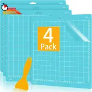 Colemoly 12X12 Cutting Mat 4 Pack Light for Cricut Maker 3/Maker/Explore 3/Air 2