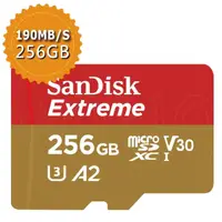 在飛比找momo購物網優惠-【SanDisk 晟碟】Extreme microSDXC 