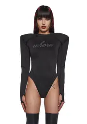 [Namilia] Crystal Whore Bodysuit Flat Panty