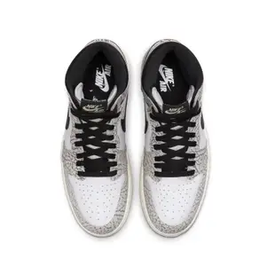 Air Jordan 1 休閒鞋 High OG White Cement W 爆裂紋 灰 女鞋 FD1437-052