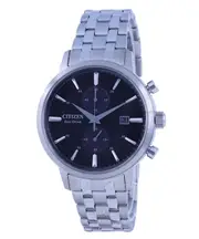 Citizen Classic Chronograph Stainless Steel Eco-Drive CA7060-88E 50M Mens Watch