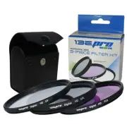 I3ePro 67MM Lens Filter Kit UV CPL FLD for Canon & Nikon & Sony DSLR Cameras