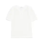 [Dries Van Noten] Dries Van Noten Open-knit T-shirt L WHITE