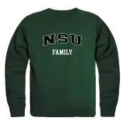 Northeastern State University River Hawks NSU Family Crewneck Sweatshirt Sweater