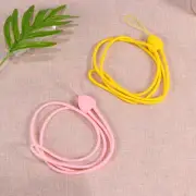 Mobile Phone Lanyard Phone Necklace Holder Case Silicone Neck Strap