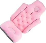 BIUDECO Elderly Bathing Stool Bath Tub Cushion Bathtub Pillow Backseat Bathing Cushion Anti-Slip Mesh Mat