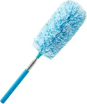 GANAZONO Extendable Microfiber Duster Telescopic for Household Use for High Ceilings Windows Fans and Furniture Washable Durable Microfiber Head