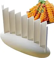 Crinkle Cutter for Veggies - Wavy Cucumber Slicer,Handheld 3D Crinkle Fry Cutting Tool for Meal Salad Sushi Chip Prepping Lunch Prep Kitchen Camping