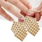 10pcs Manicure Glue Tape Double-sided Convenient False Nail Glue Sticker Clear