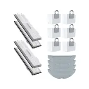 For S8 S8+ S8 Pro Ultra Accessories Side Brush Filter Mop Cloth Dust Bags Vacuum Cleaner Spare Part