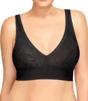 NWT Wacoal Net Effect Soft Cup Bra 810340: Size 38 Black (19)