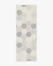75' x 215' | Machine Washable Runner Rug | Kid & Pet Friendly | Indoor Rug | Prisma Natural Rug | Ruggable